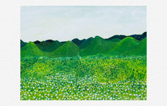 Myoung-Cheul Chung White Flowers in the Field